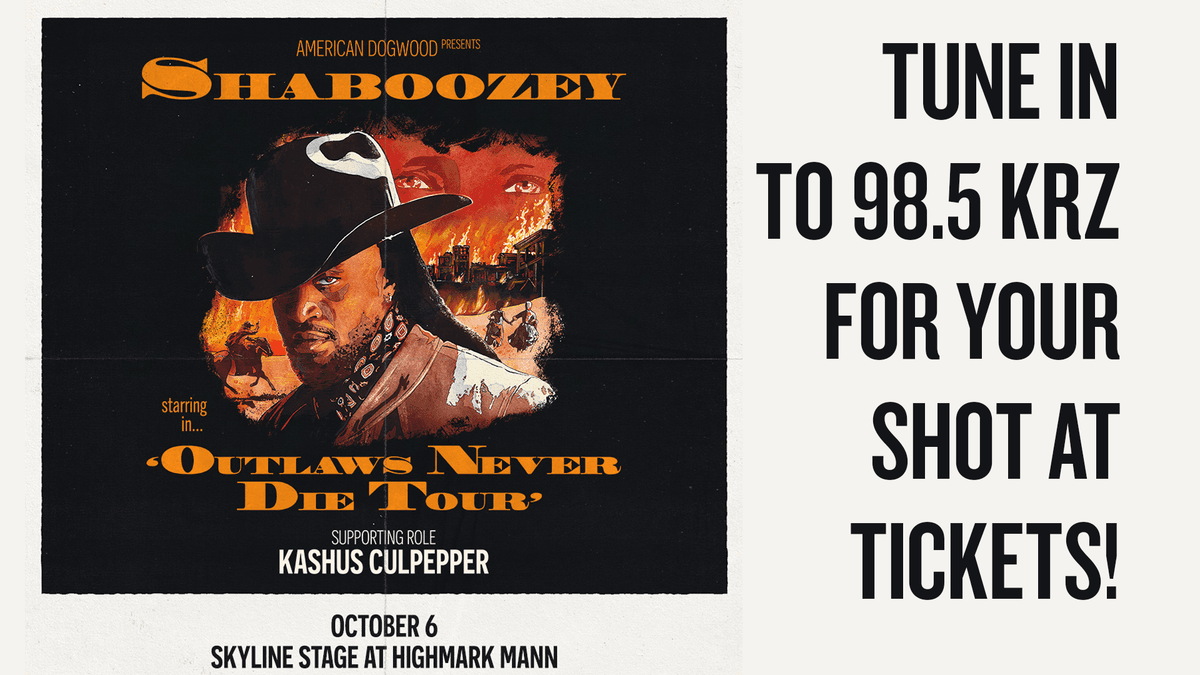 98.5 KRZ Has Your Chance to See Shaboozey!