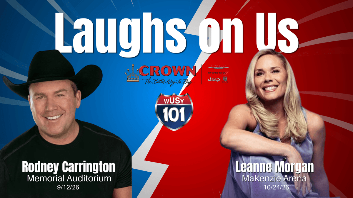 WEEKEND WINNING: Rodney Carrington & Leanne Morgan!