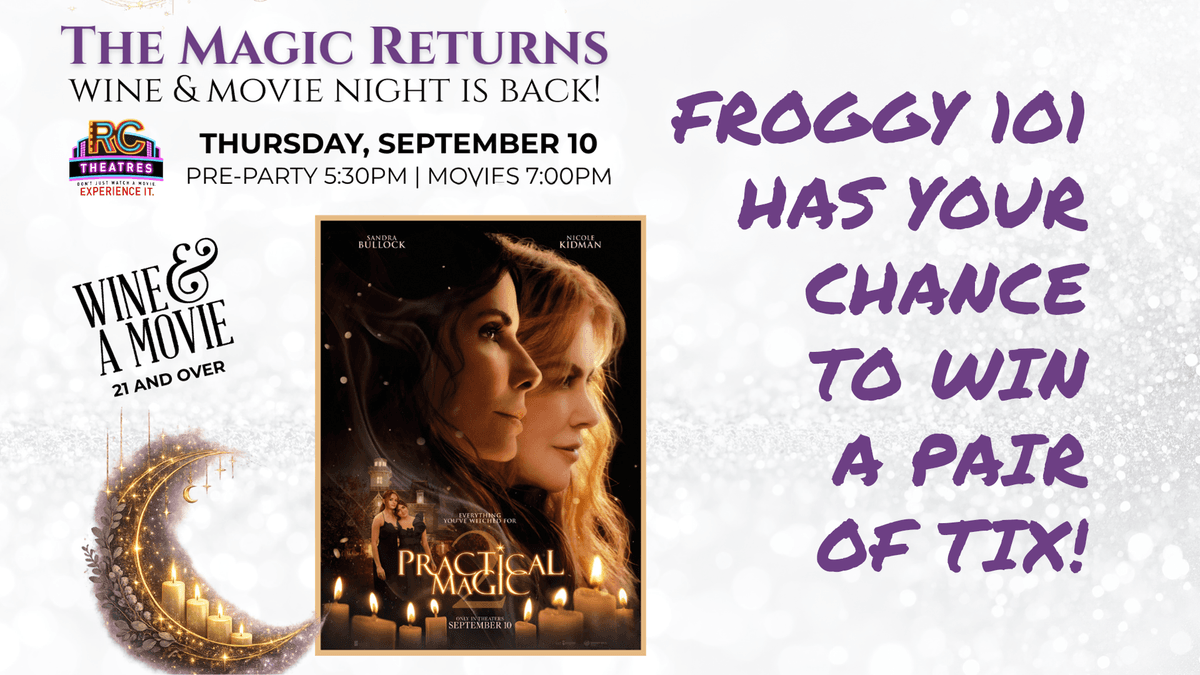 Win Tickets to Wine & Movie Night at Wilkes-Barre Movies 14!