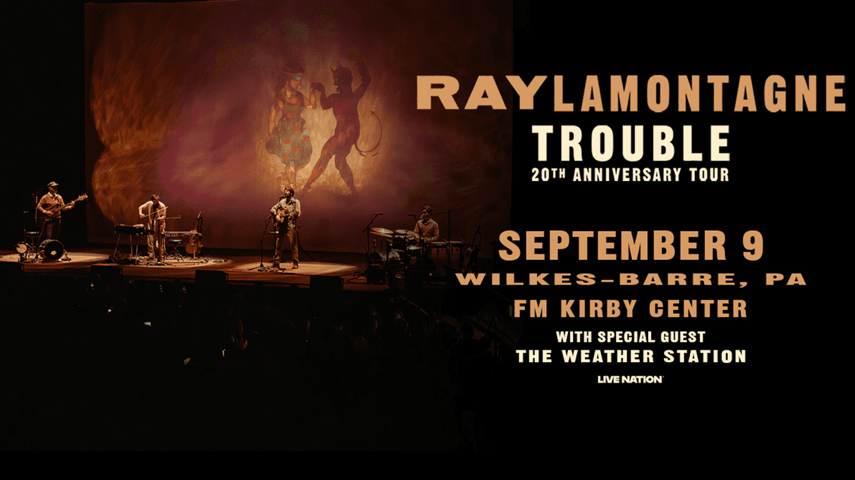 Ray Lamontagne | September 9 | FM Kirby Center