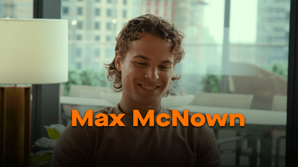 Max McNown with Mike Adam