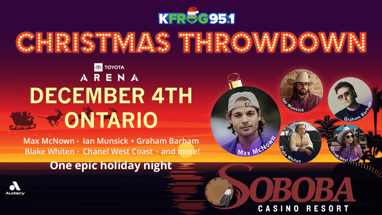 Enter For A Chance To Win K-FROG's Christmas Throwdown Tickets!