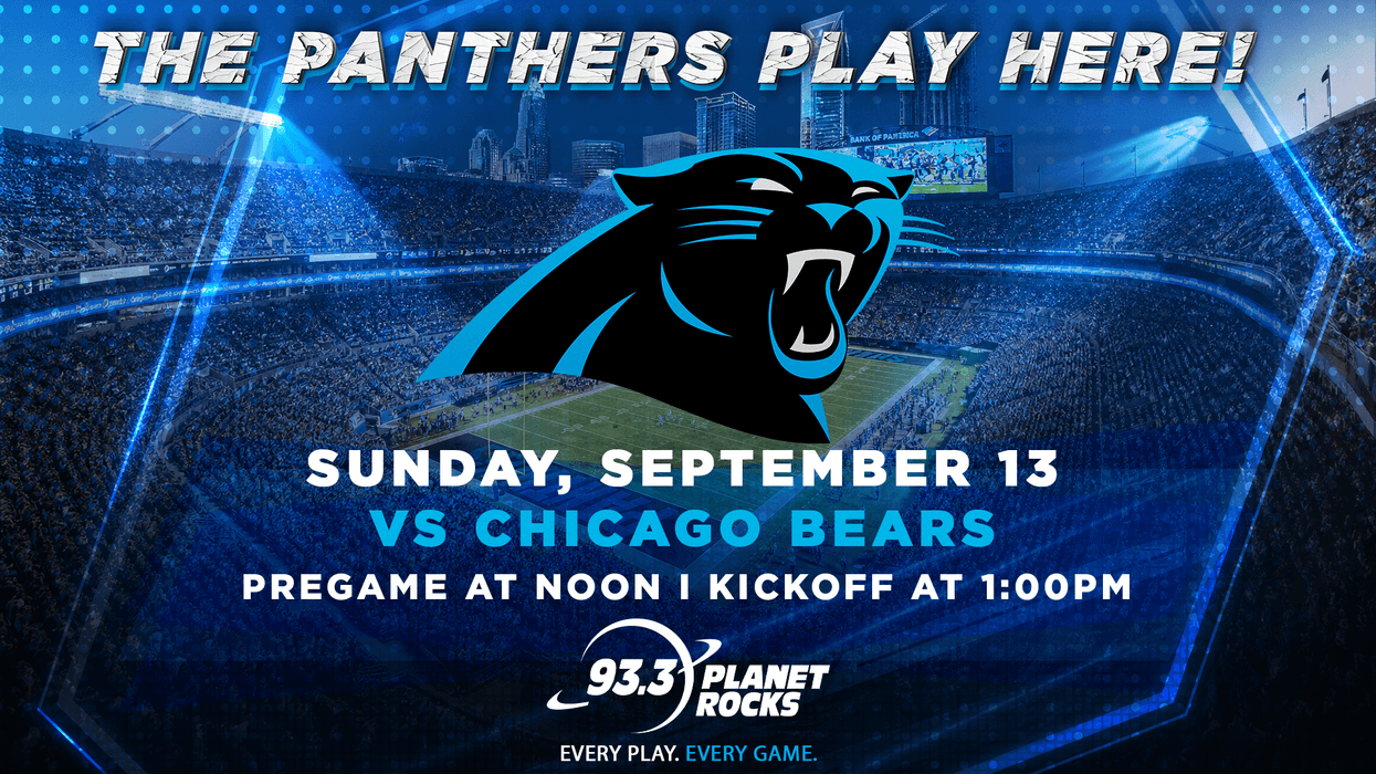 LISTEN LIVE: Panthers vs. Chicago Bears