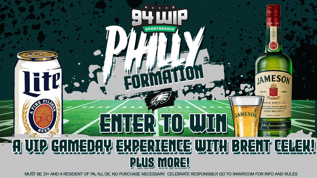 94WIP’s Philly Formation Contest sponsored by Miller Lite and Jameson Irish Whiskey!
