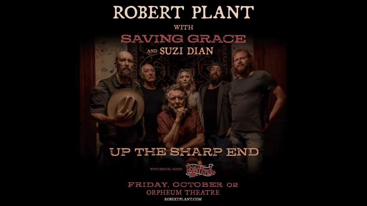 Robert Plant with Saving Grace and Suzi Dian