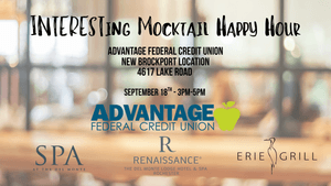 "Interest"ing Mocktail Happy Hour at Advantage Federal Credit Union