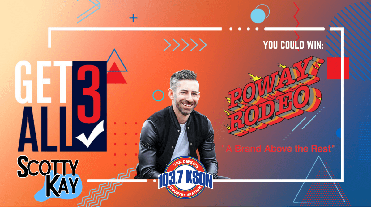 Get All 3 With Scotty Kay: Family 4-pack to the Poway Rodeo!