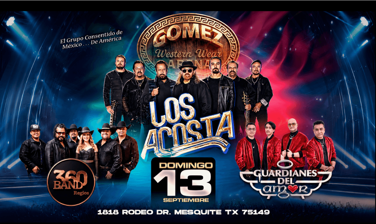 Listen for a chance at tickets to Gomez Western Wear Arena!