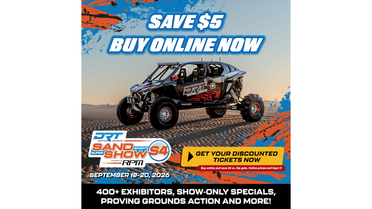 Enter for a chance to win tickets to Sand Sports Super Show!
