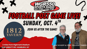 Football Post Game LIVE at 1812 Tavern