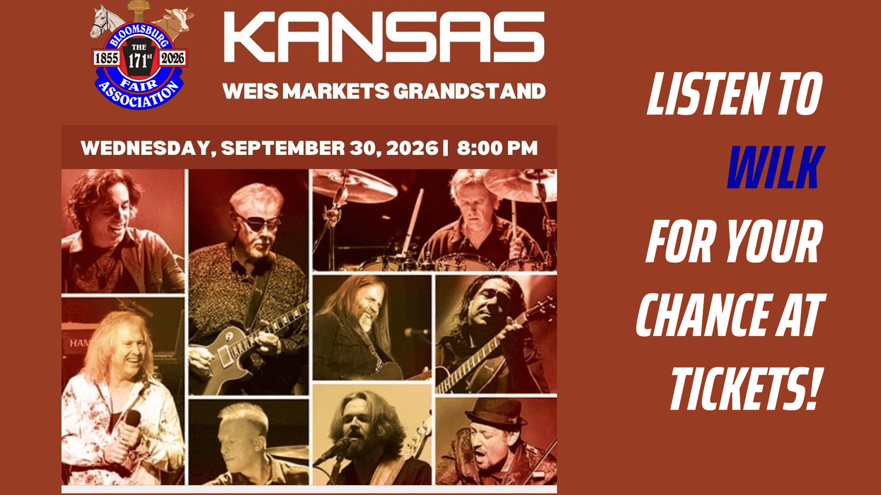 WILK Has Tickets to see Kansas at the Bloomsburg Fair!