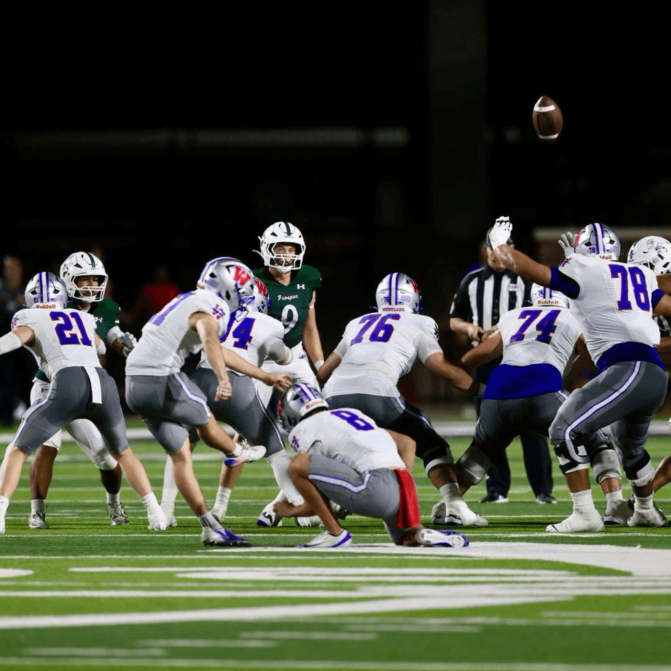 Prosper wins offensive thriller over Westlake, 49-40