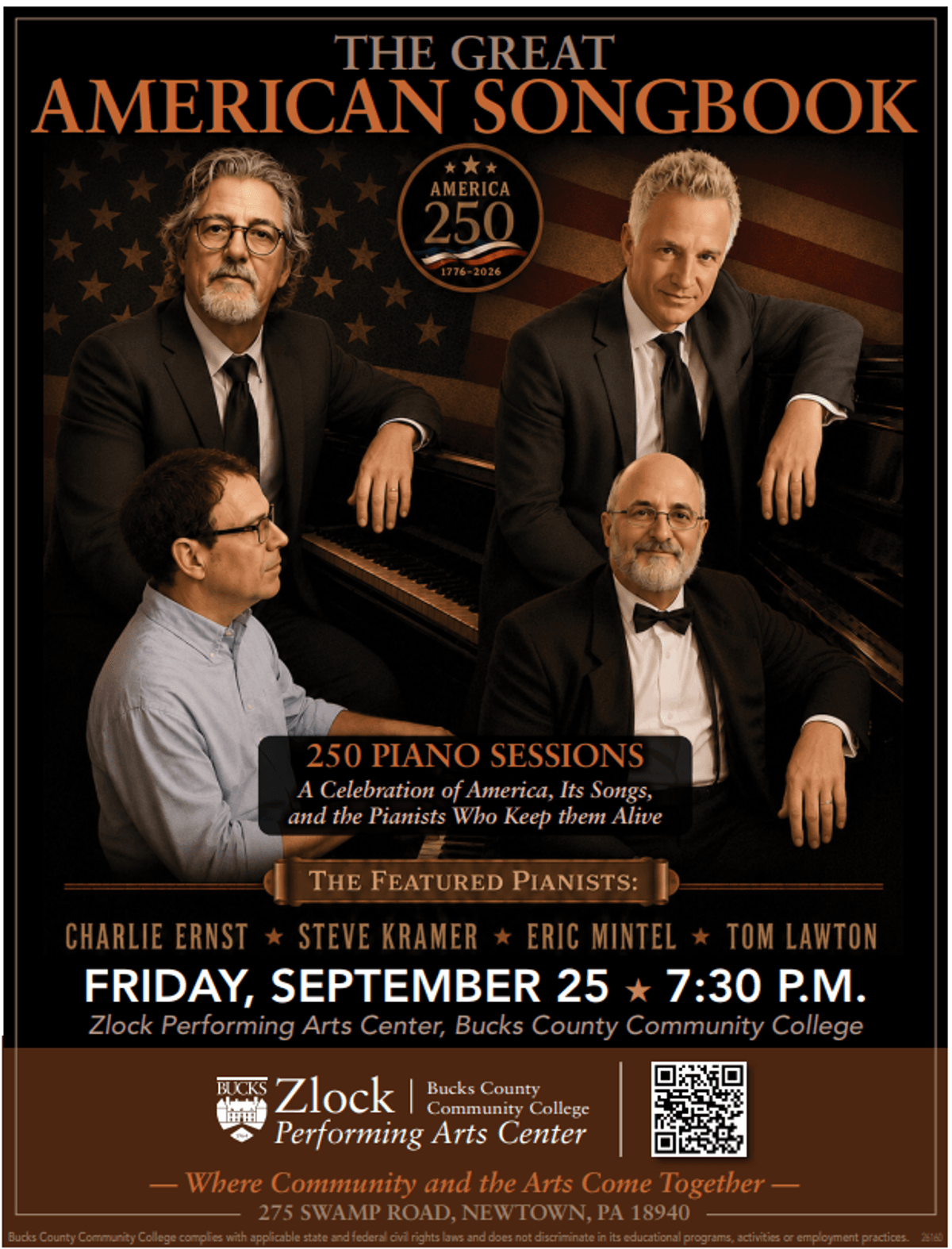 Your chance to win tickets to The Great American Songbook on September 25th at Zlock Performing Arts Center
