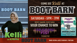 Faultline Festival Ticket Giveaway at Boot Barn in Fontana!
