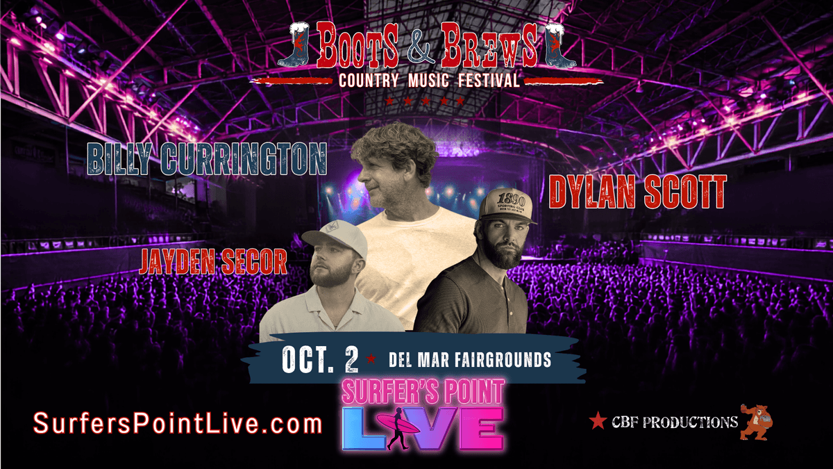Boots & Brews Presents: Billy Currington and Dylan Scott