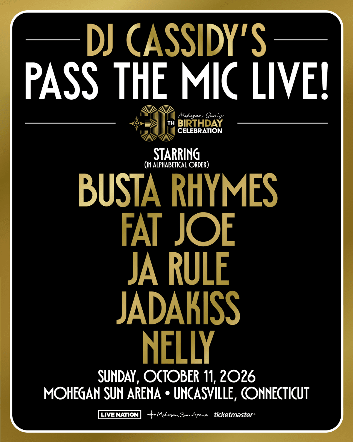 Win Tickets To DJ Cassidy's Pass The Mic Live! At Mohegan Sun Arena