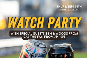 Ben & Woods Watch Party at Stone Liberty Station