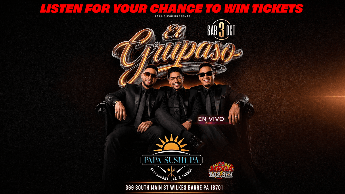 La Mega 102.3 Has Your Chance to See El Grupaso!