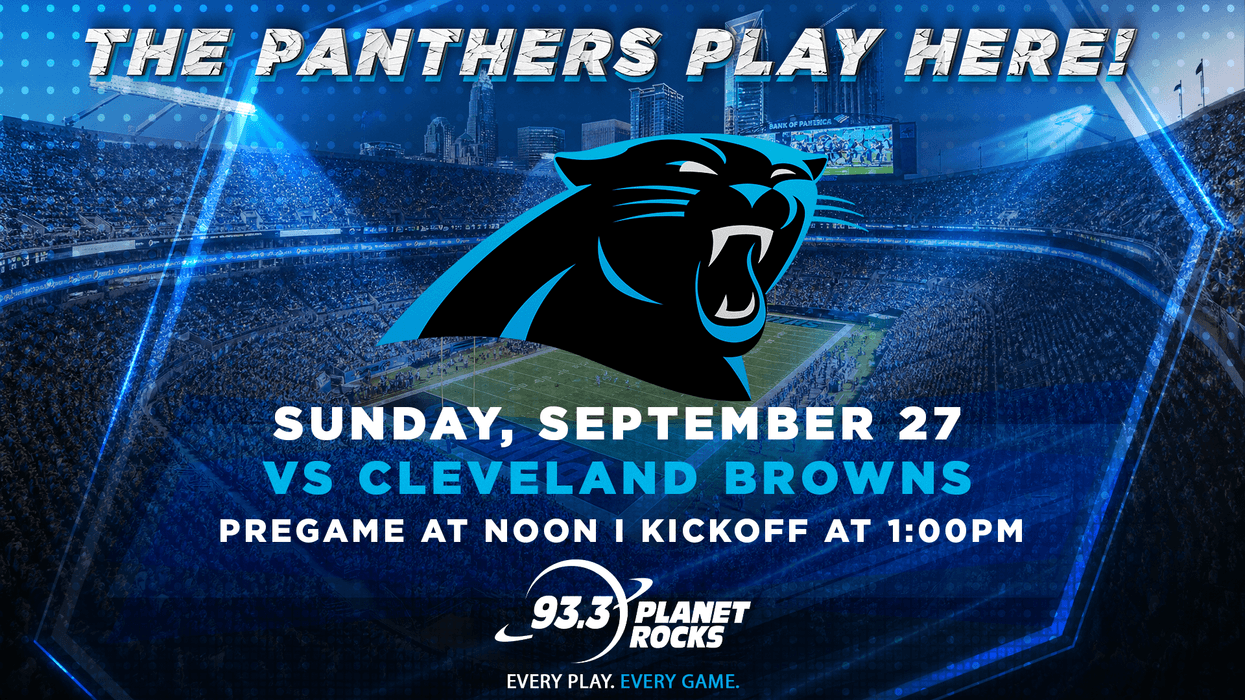LISTEN LIVE: Panthers vs. Cleveland Browns