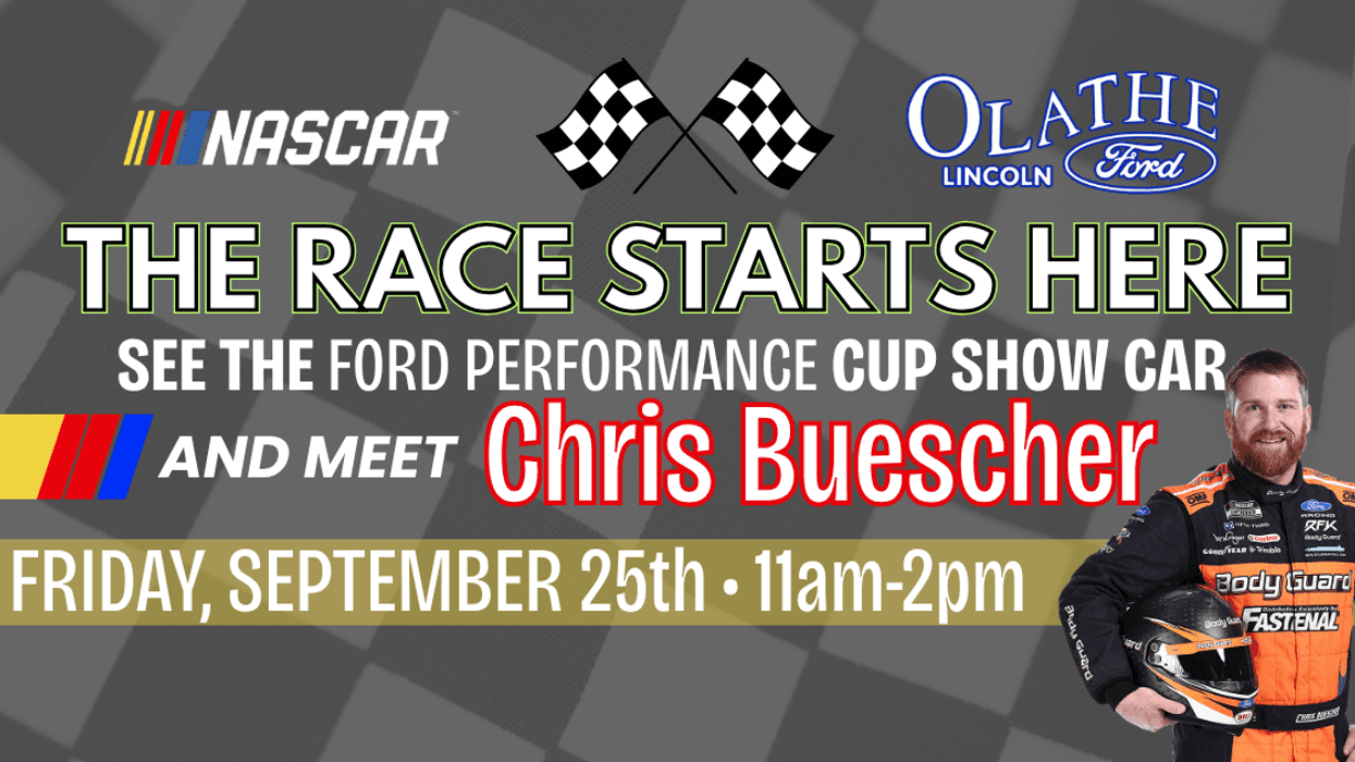 NASCAR at Olathe Ford!