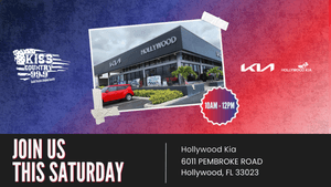 Join Coop at Hollywood Kia THIS Saturday!