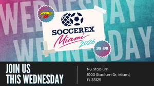 Join Power 96 THIS Wednesday at Soccerex Miami
