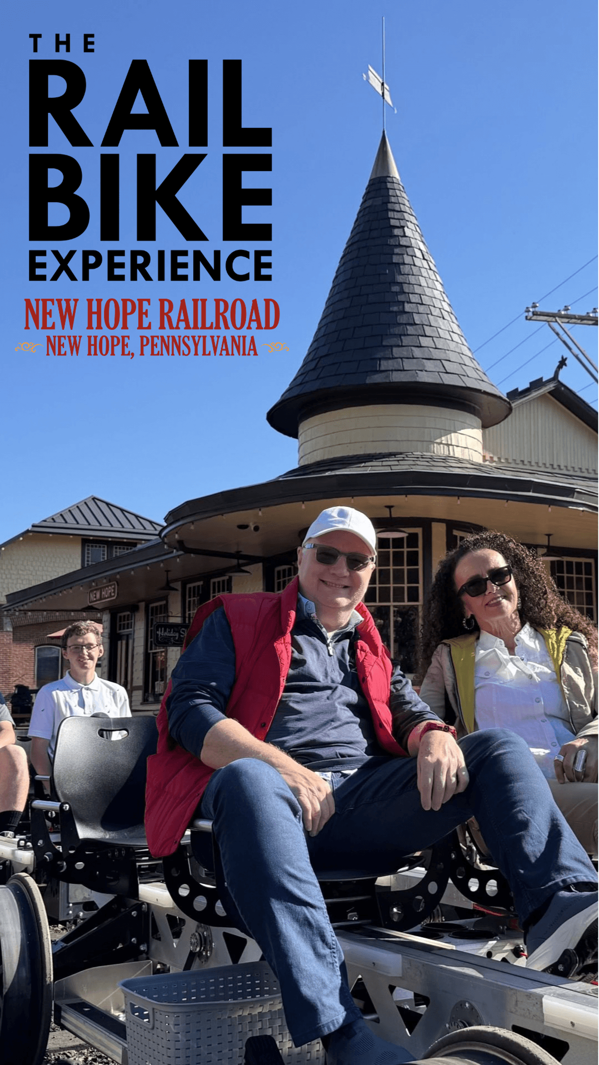Your chance to win tickets to The Rail Bike Experience at New Hope Railroad in New Hope, PA