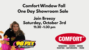Comfort Window Fall One Day Showroom Sale