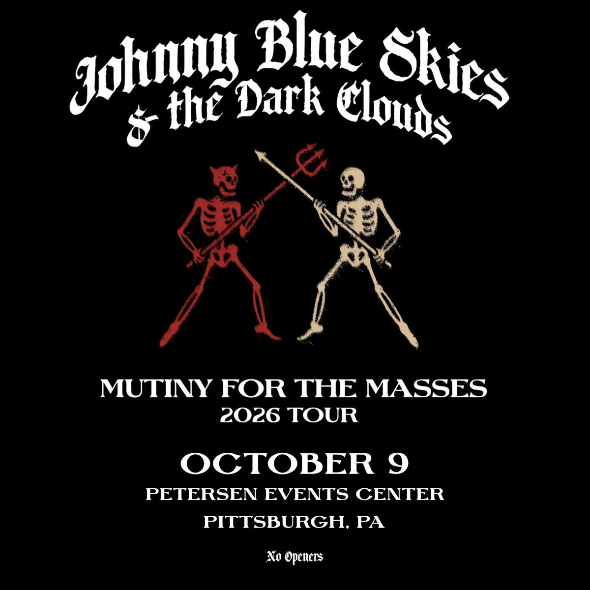 Win Tickets To Johnny Blue Skies & The Dark Clouds