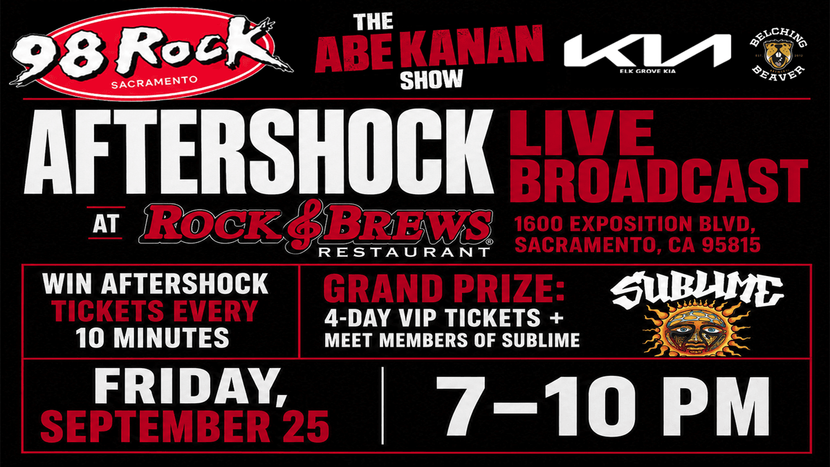 Aftershock 4-Day VIP wristbands