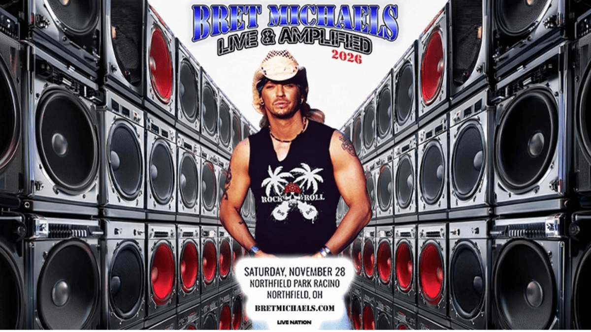 Win tickets Bret Michaels at Northfield Park Racino!