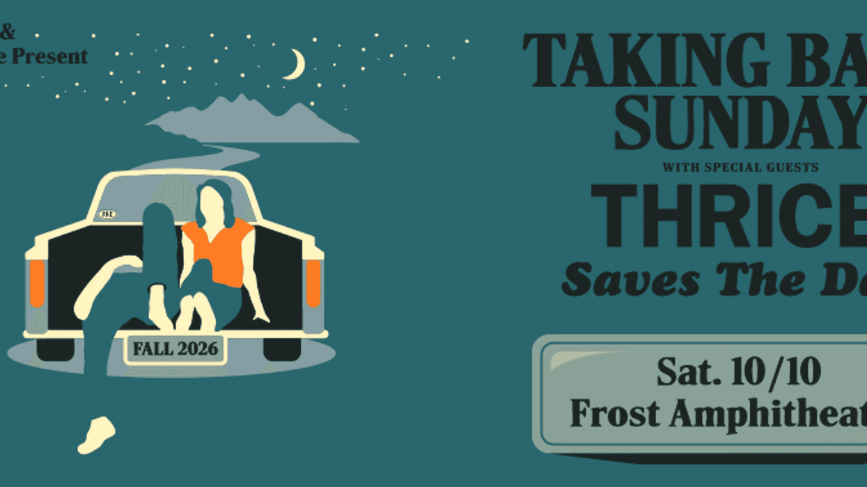 Enter for your chance to win tickets to Taking Back Sunday!