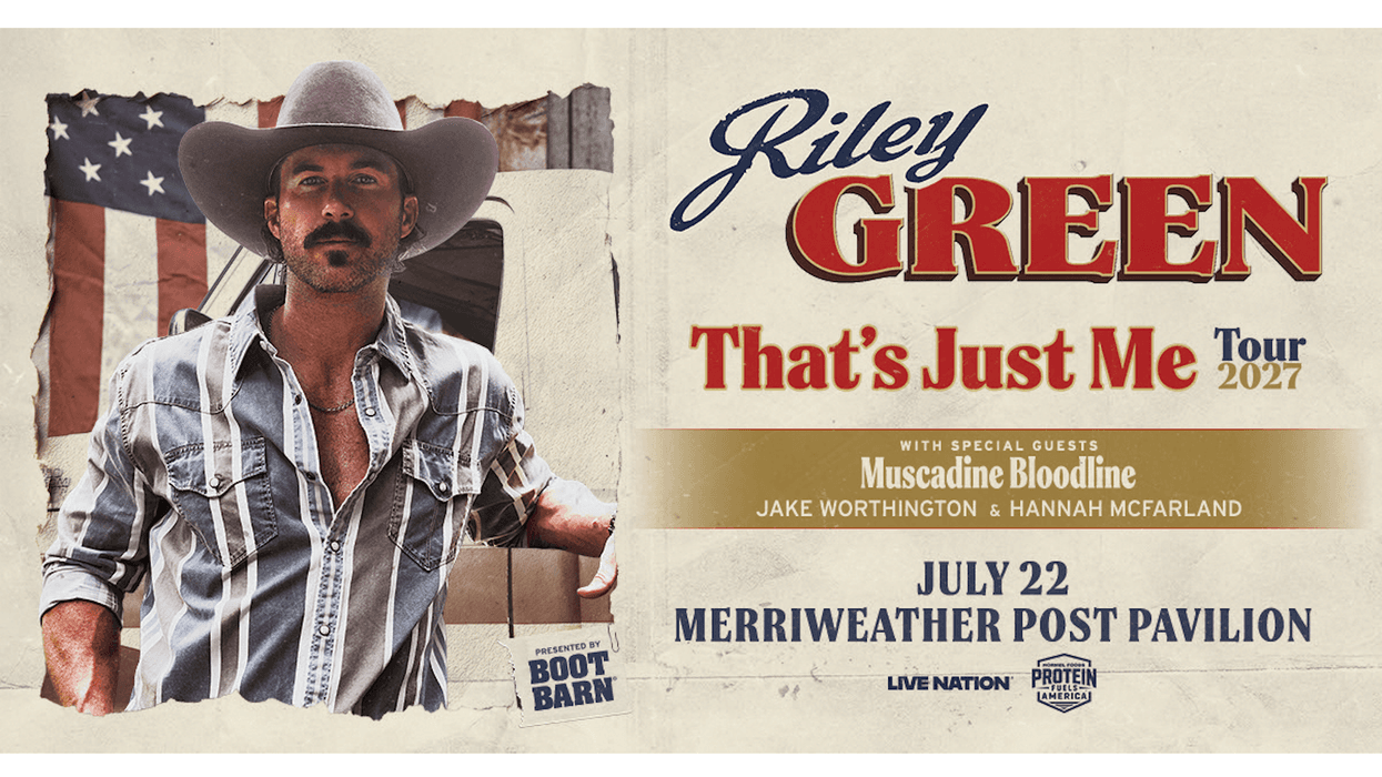Riley Green: That's Just Me Tour 2027