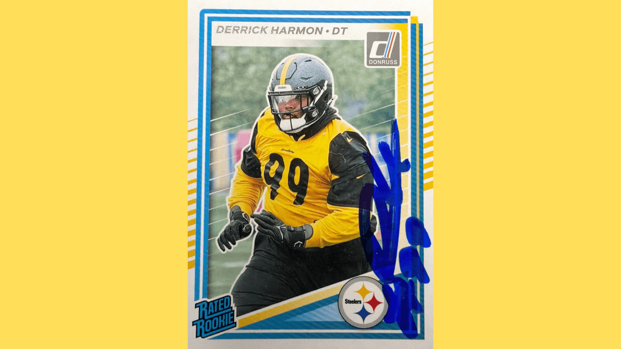 Win a 2025 Donruss Derek Harmon Autographed Rookie Card