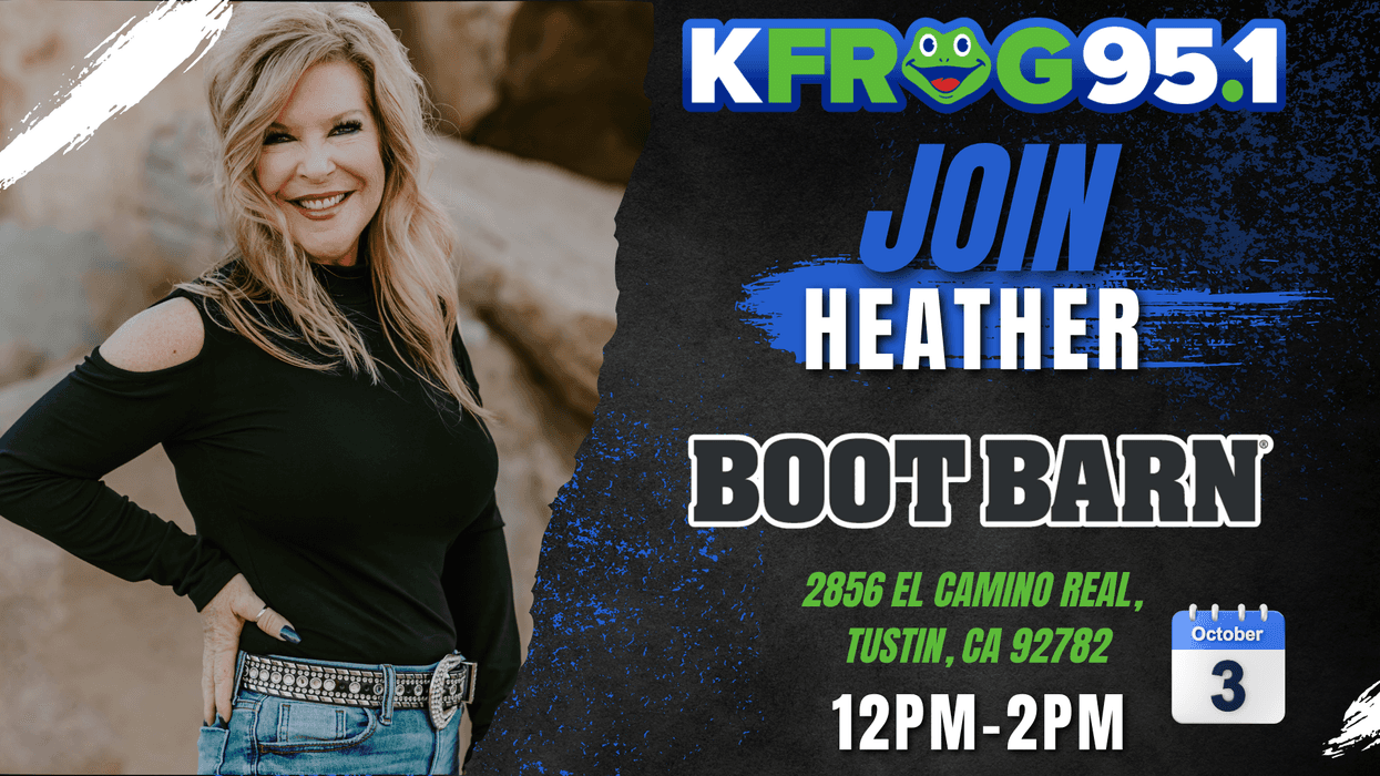 K-FROG's Christmas Throwdown Ticket Giveaway at Boot Barn in Tustin!