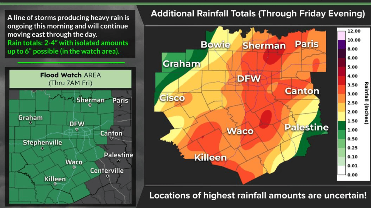 Flood Watch in effect though 7am Friday