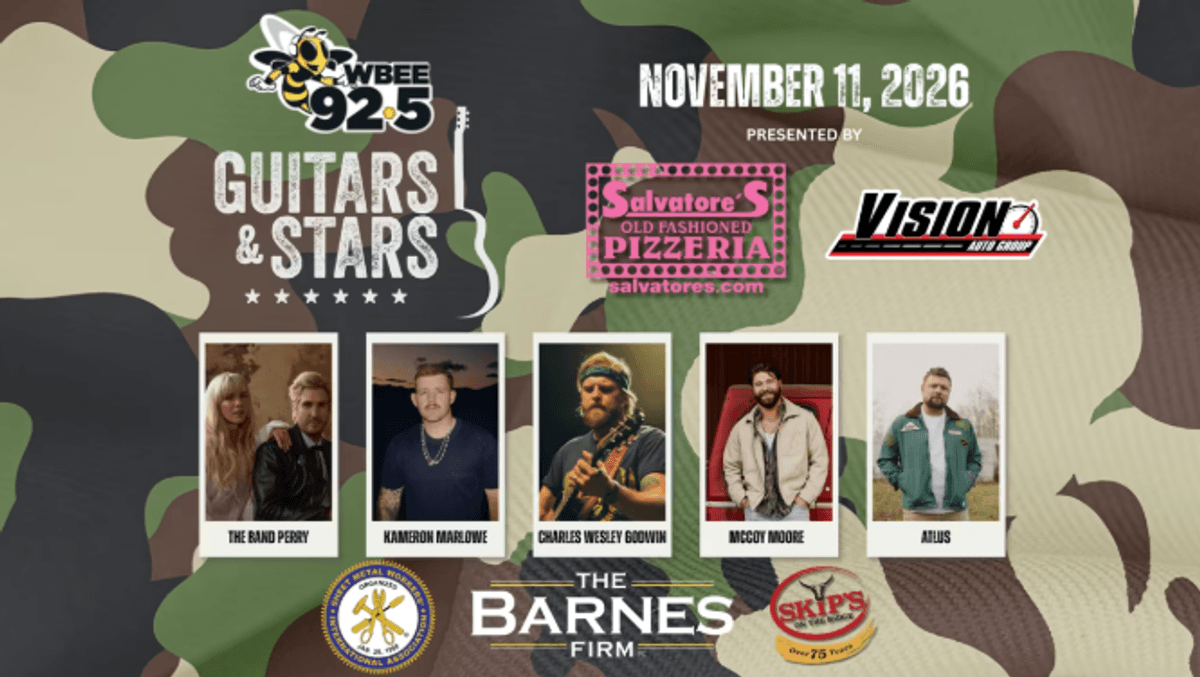 Codeword: Your chance to win 2 tickets to Guitars and Stars Nov 2026