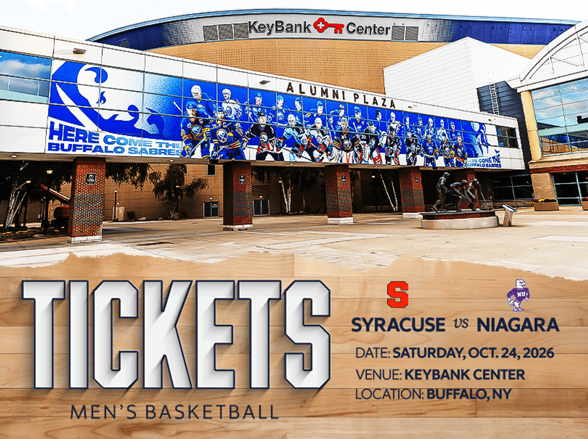 Your chance to win 2 tickets to the Syracuse vs Niagara game at Key Bank Center