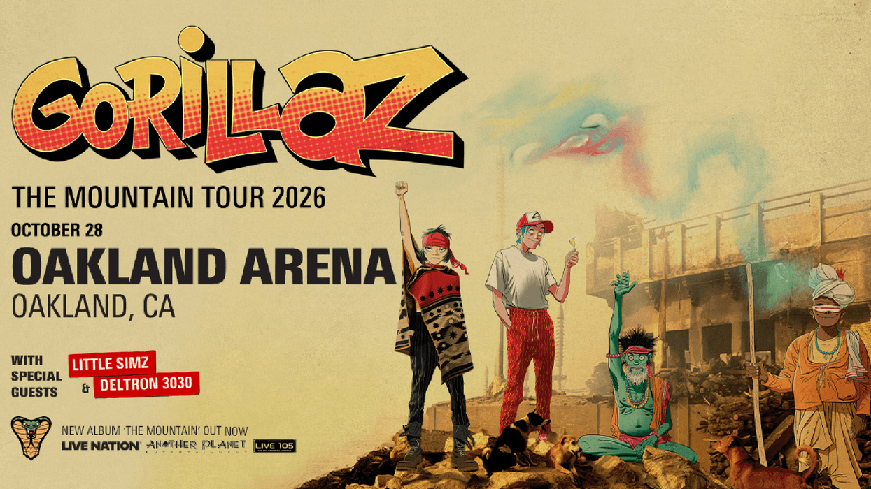 Your chance to score 4 Pit tickets to Gorillaz