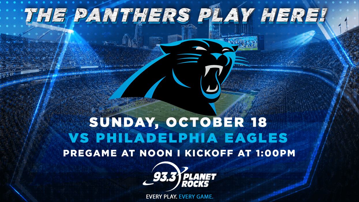 LISTEN LIVE: Panthers vs. Philadelphia Eagles