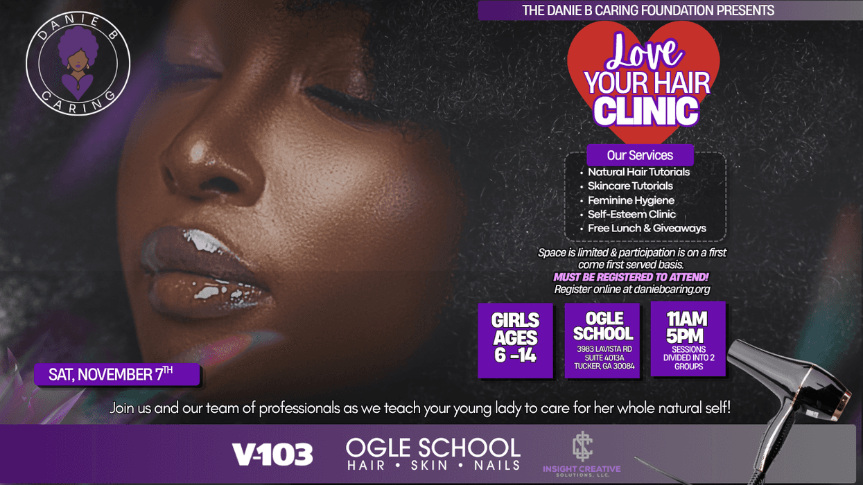 Register For Danie B’s Love Your Hair Clinic