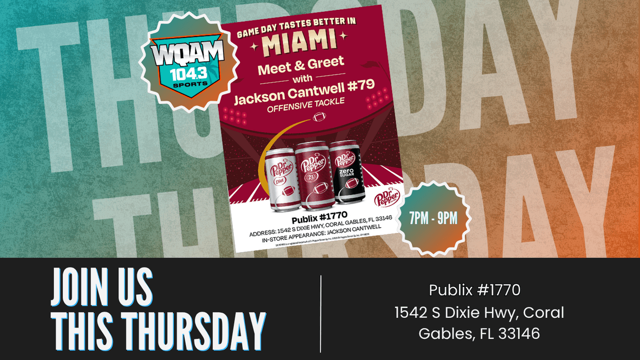 Join Danny & Dr. Pepper at Publix THIS Thursday!