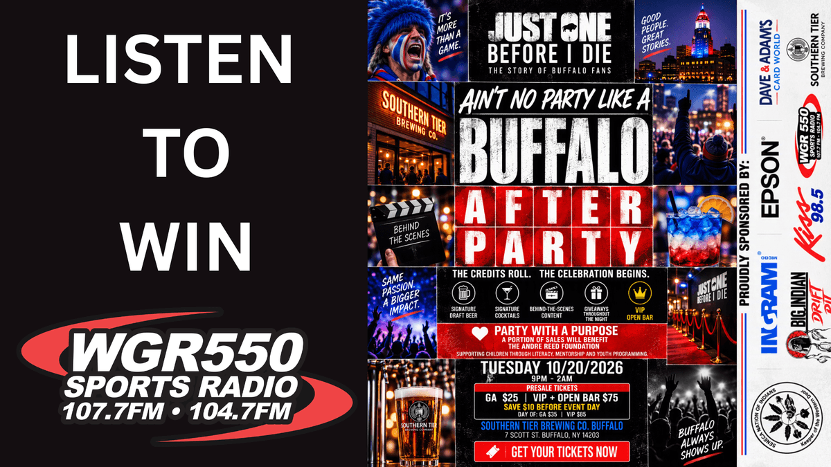 WGR: You could win "Just One Before I Die" Premiere After Party Tickets