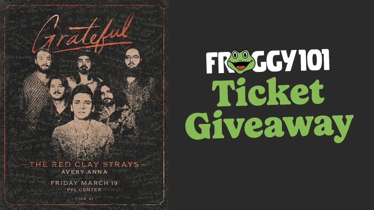 Froggy 101 Has Your Chance to See The Red Clay Strays in Allentown!