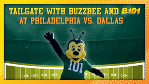 Tailgate with Buzzbee and B101