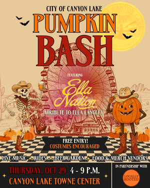Canyon Lake’s 3rd Annual Pumpkin Bash