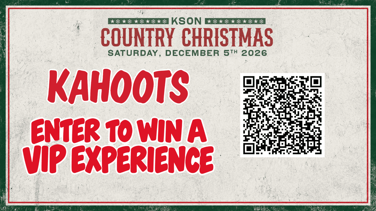 QR Code Contest: Enter for your chance to win a VIP Experience to KSON's Country Christmas!