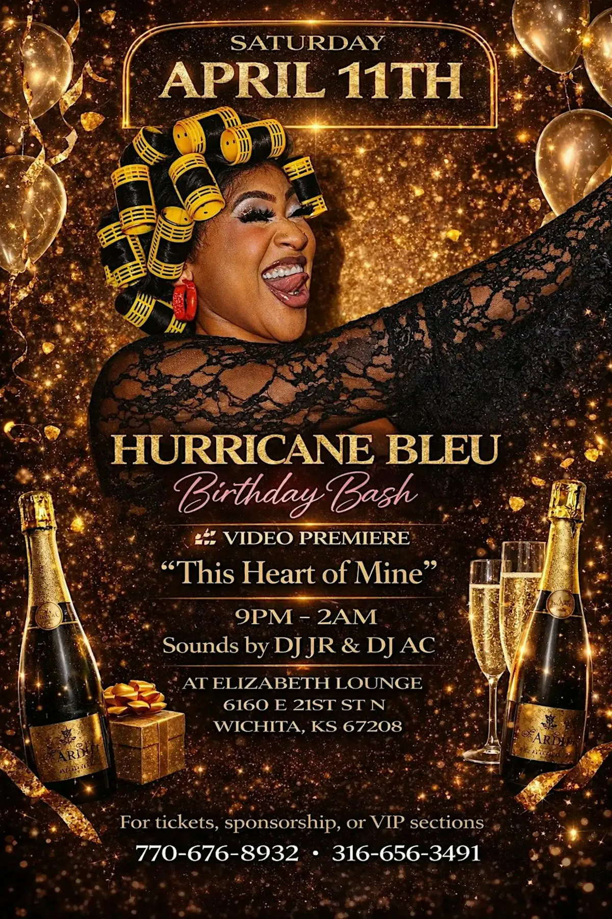 Listen for your chance at Hurricane Bleu Birthday Bash tickets
