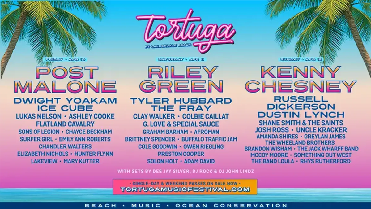 TC & Dina B have your 3-day passes to Tortuga!