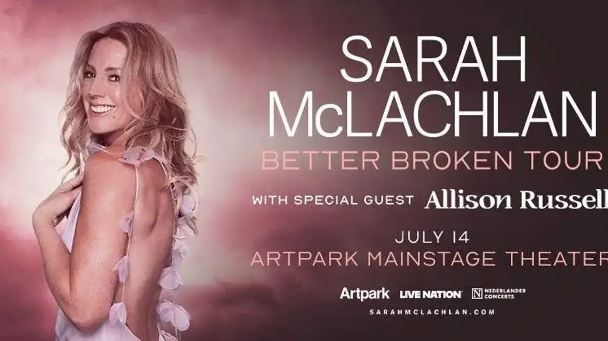 Kiss: Your chance to win tickets to Sarah McLachlan at Artpark Main Stage Theater 7/14
